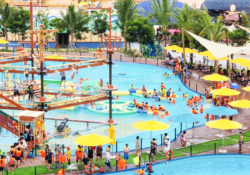 Đảo hy vọng ngập tràn sắc màu rất được trẻ em yêu thích