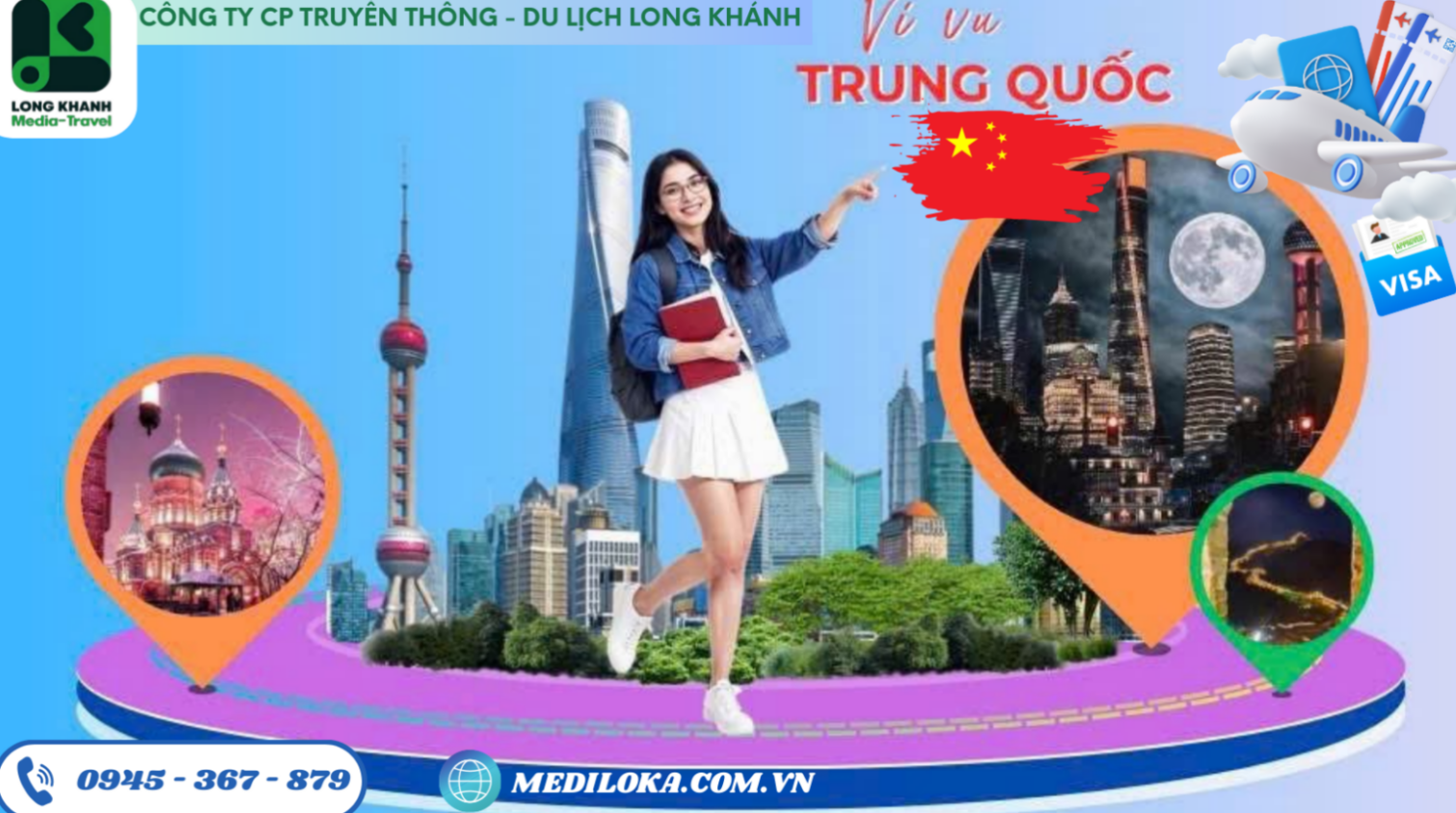 Dịch vụ làm Visa Trung trọn gói Long Khánh